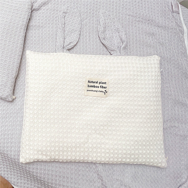 Almohada Correctiva de Fibra de Bambú para Bebés
