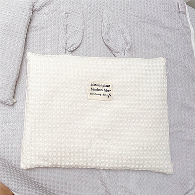 Almohada Correctiva de Fibra de Bambú para Bebés