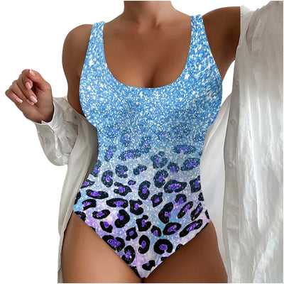 Traje de Baño Enterizo para Mujer con Contraste 3D - Diseño Moderno Playero - Image 12