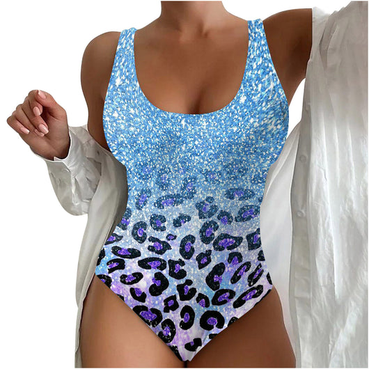 Traje de Baño Enterizo para Mujer con Contraste 3D - Diseño Moderno Playero - Image 12