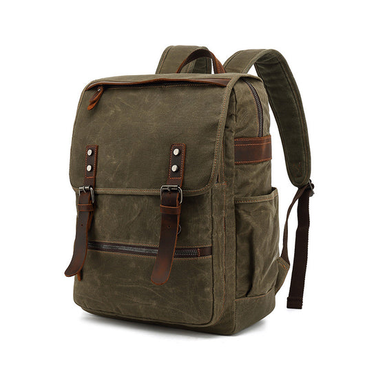 Mochila Escolar Impermeable con Tratamiento de Cera
