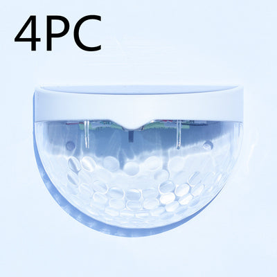 Lámpara Solar Semicircular para Cerca y Jardín con Efecto Gota de Agua - Image 8