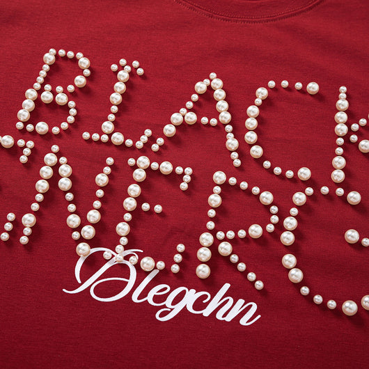 Camiseta Unisex con Letras de Cuentas - Image 3