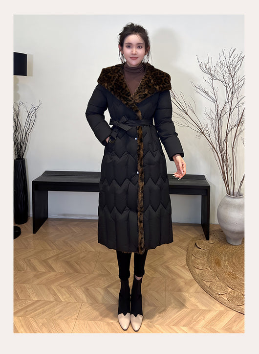Chaqueta Acolchada Elegante con Cinturón Ajustable y Costuras Reforzadas - Image 6