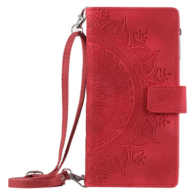 Funda Cartera Teléfono Cuero Grabado - Organizador de Tarjetas con Cierre - Image 10