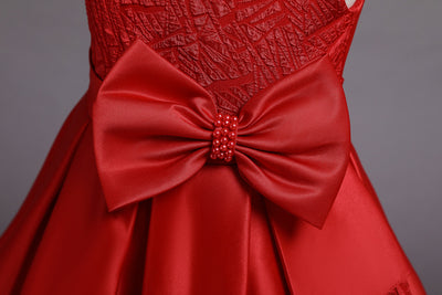 Vestido Princesa Niña Colores Lisos - Ideal para Cumpleaños y Eventos - Image 11