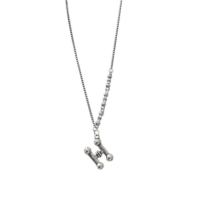 Collar de Plata 925 con Letra H - Diseño Minimalista - Image 8