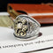 Anillo de Plata 925 Hip-hop Graffiti Retro Personalizado