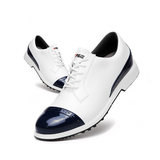 Zapatos de Golf Impermeables con Tacos Antideslizantes para Hombre - Image 14