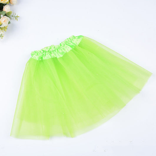 Vestido Tutú Princesa Infantil con Capas de Tul - Falda de Ballet Esponjosa para Niñas - Image 7