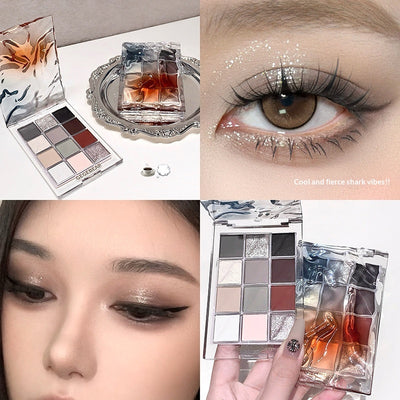 Paleta de Sombras Efecto Agua Ripple para Maquillaje Coreano - Image 2