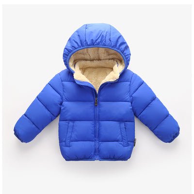 Abrigo de Invierno Infantil con Algodón Acolchado y Forro Polar - Image 4