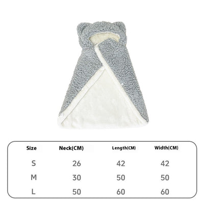 Manta Térmica de Algodón Velvet para Gatos y Perros - Abrigo Acogedor Invierno - Image 6