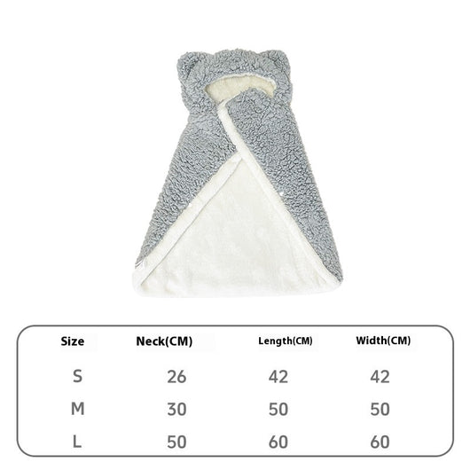 Manta Térmica de Algodón Velvet para Gatos y Perros - Abrigo Acogedor Invierno - Image 6
