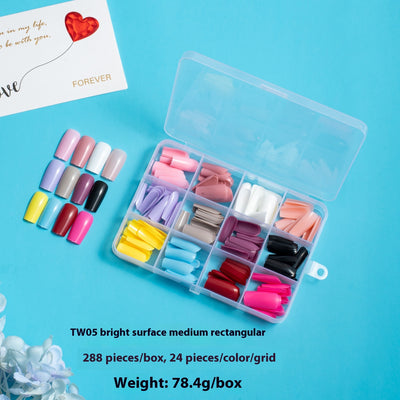 Uñas Postizas Ballet con Adhesivos - Protección y Elegancia - Image 7