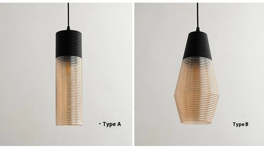 Lámpara Colgante de Cristal Moderna para Cafeterías y Restaurantes - Image 25