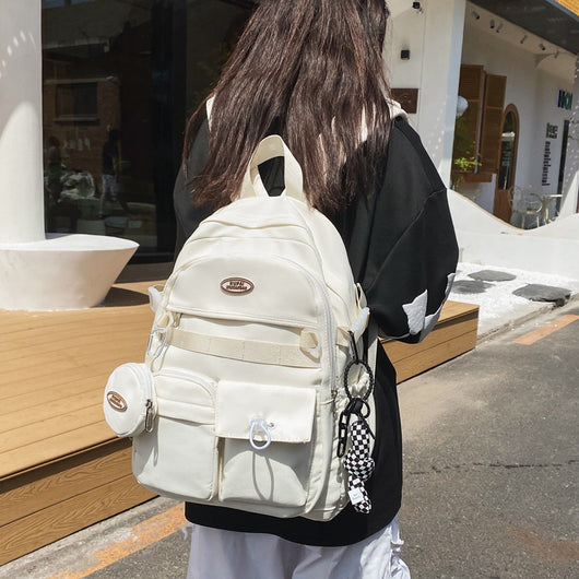 Mochila Universitaria Estilo Colegio para Estudiantes de Secundaria y Universidad - Image 2