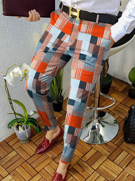 Pantalón Casual con Estampado Otoñal - Diseño Moderno y Versátil - Image 17