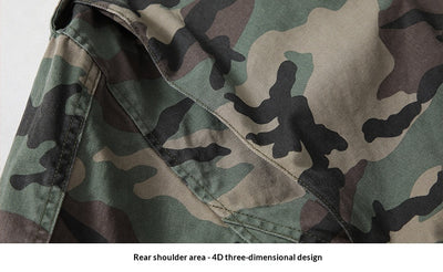 Chaqueta de Trabajo Estilo Retro Americano para Hombre - Image 11