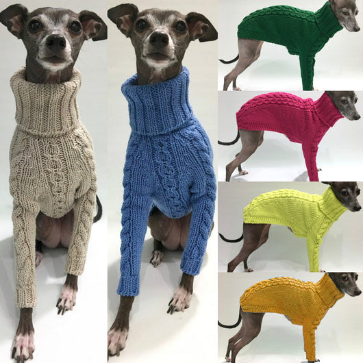 Suéter Térmico para Perros con Cuello Alto - Abrigo Invernal