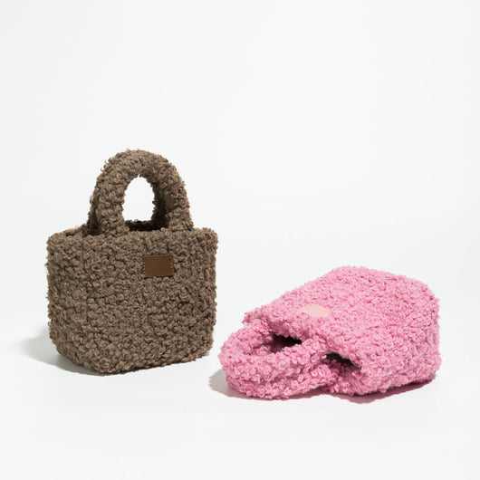 Bolso Cuadrado Pequeño en Lana de Cordero - Image 15