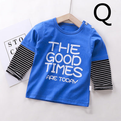 Camiseta de Algodón Manga Larga para Niños y Niñas - Image 17