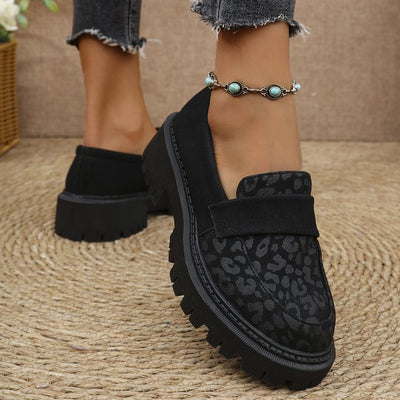 Mocasines Plataforma Cómodos Estilo Británico en Cuero Premium - Image 13
