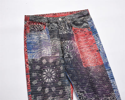 Pantalones Jeans Hombre Estampado Digital Corte Recto - Image 20