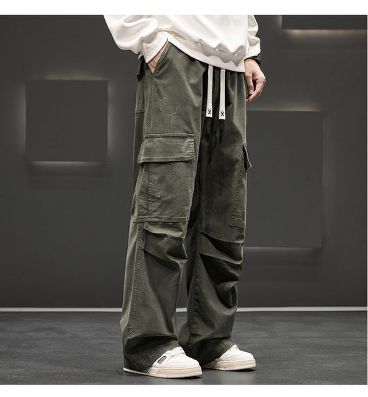 Pantalones Rectos Talla Grande para Trabajo y Uso Casual - Image 13