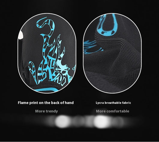 Guantes de Ciclismo de Montaña con Dedos Largos, Transpirables y Absorbentes de Impacto - Image 15