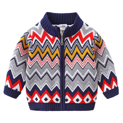 Chaqueta Acolchada de Terciopelo Baby Plus con Cierre - Image 13