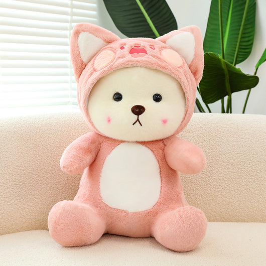 Osito Fresa Adorable de Peluche Multicolor - Image 10