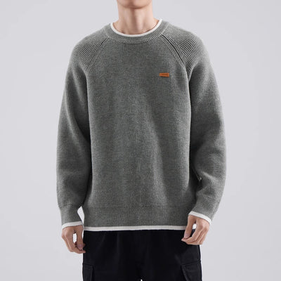 Suéter Tejido Holgado Raglan para Otoño-Invierno - Image 8