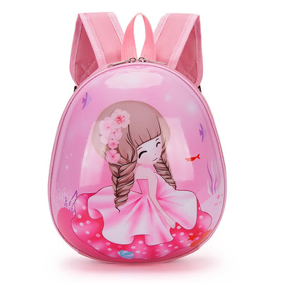Mochila Escolar Infantil para Jardín de Niños - Caricatura, Princesa, Ligera - Image 5