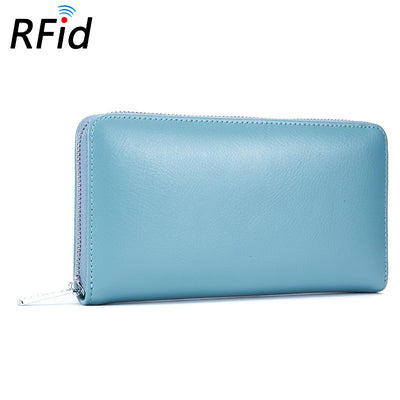 Billetera Larga de Cuero Genuino para Hombre con Protección RFID y 36 Compartimentos - Image 20
