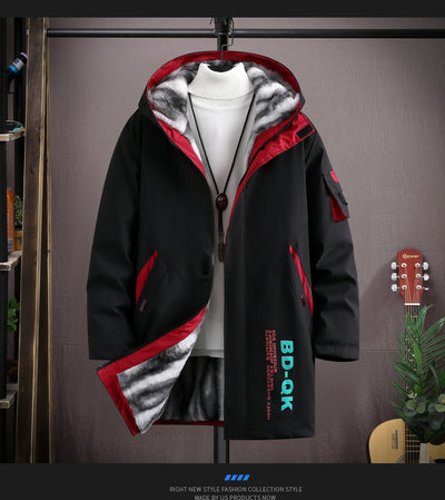 Chaqueta Casual de Fleece con Capucha para Hombre - Image 6