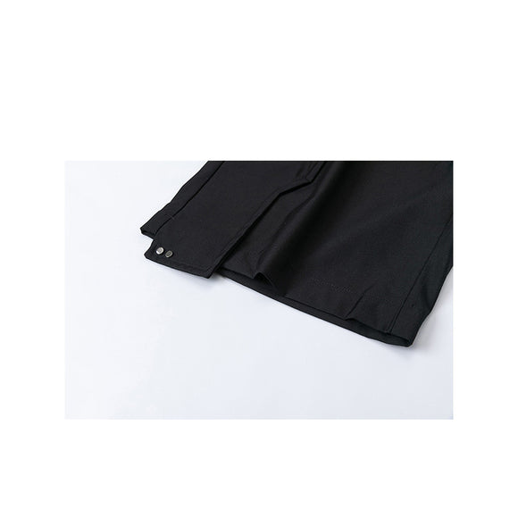 Pantalones Drapeados de Diseño Irregular