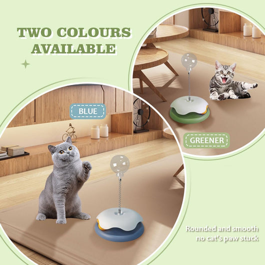 Juguete Dispensador de Premios para Gatos con Bola de Seguimiento - Image 5