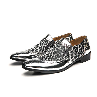 Zapatos de Cuero Brillante Punta Aguda para Hombre - Estilo Ejecutivo - Image 17