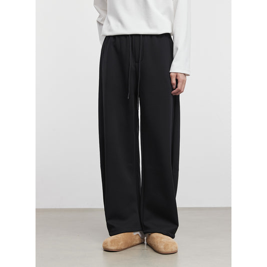 Pantalones de Sudadera Rectos Otoño-Invierno Diseño Ancho y Suelto - Image 2