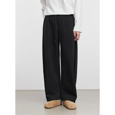 Pantalones de Sudadera Rectos Otoño-Invierno Diseño Ancho y Suelto - Image 2