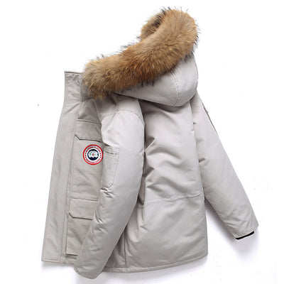 Abrigo Largo de Invierno para Parejas - Diseño Exterior - Image 7