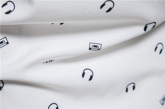 Camisa Estampada Blanca para Hombre - Diseño Moderno y Versátil - Image 5