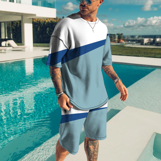 Traje Casual Playa Hombre Textura 3D Efecto Digital - Image 7