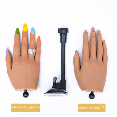 Mano de Práctica de Silicona para Manicura - Modelo Profesional - Image 14