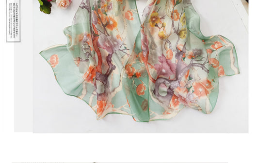 Pañuelo Playa Protección Solar Flor de Cerezo - Ligero y Suave para Mujer - Image 61