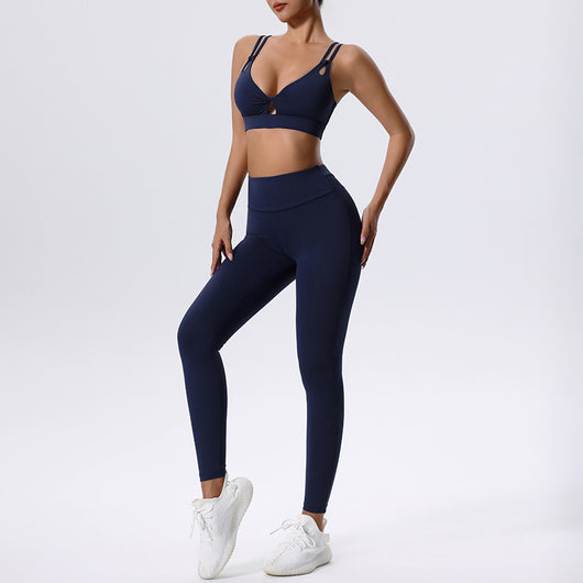 Leggins Deportivos Cintura Alta Mujer - Secado Rápido para Yoga y Running - Image 2
