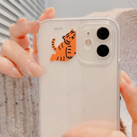 Funda Transparente para Celular con Diseño de Tigre Lindo - Image 9