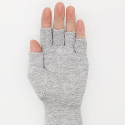 Guantes de Cuidado Preventivo en Fibra de Carbón de Bambú Gris Claro - Image 2