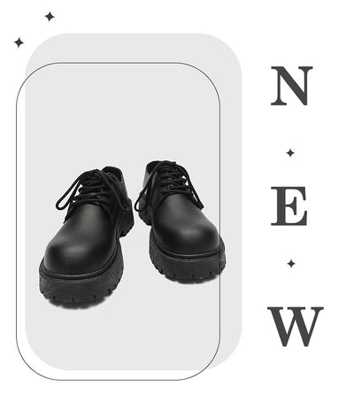 Zapatos Casuales Británicos para Hombre con Suela Elevada - Image 15